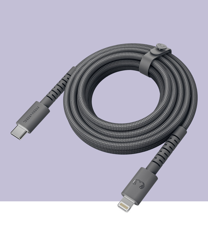 FlexWave USB-C to Lightning 70cm - Tangle Free